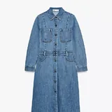 Джинсовое платье Zara 1