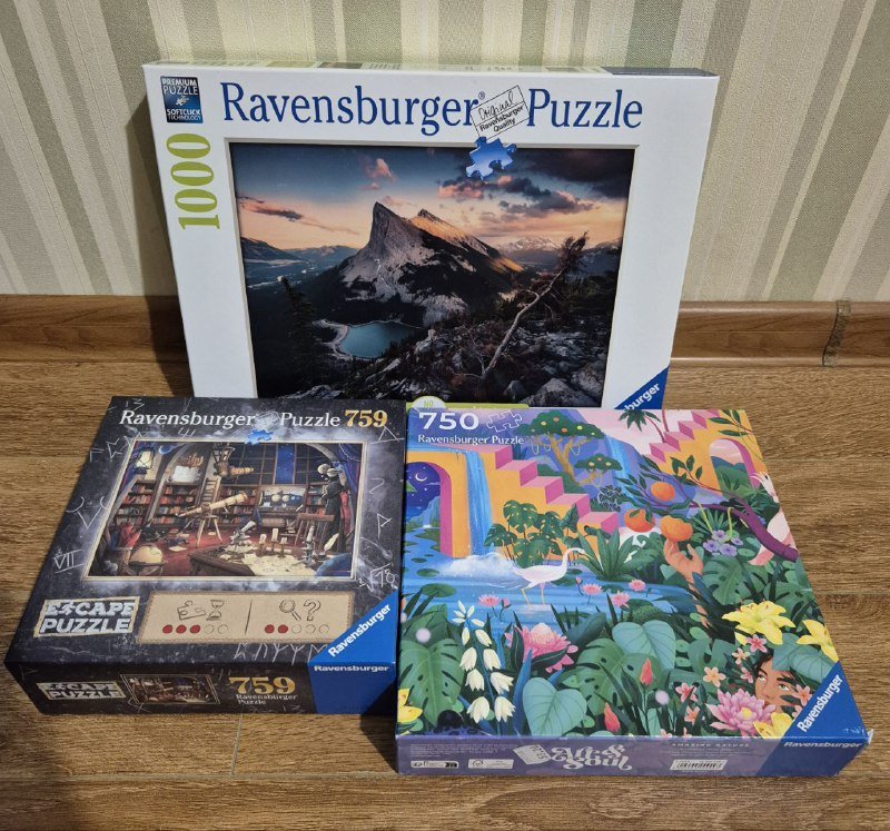 Пазлы Ravensburger Escape 759, 750 и 1000 элементов 9