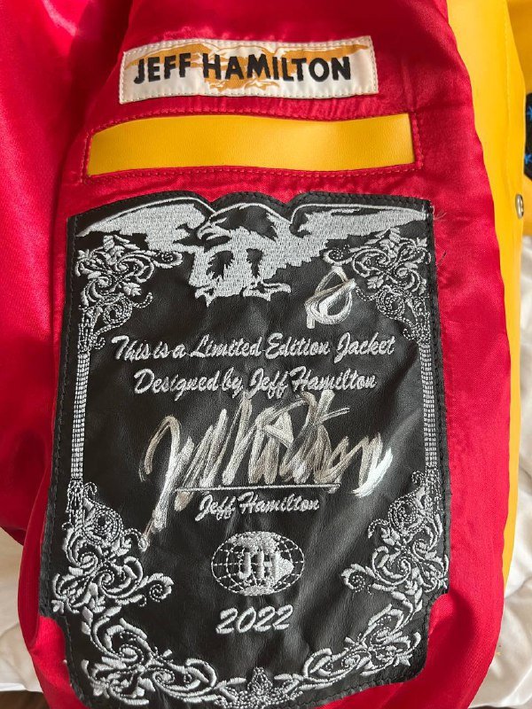 Бомбер Jeff Hamilton 2022 Limited Edition NEW 5