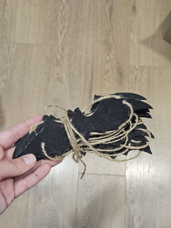 Набор гирлянд и декоративных тыковок для хэллоуина 5