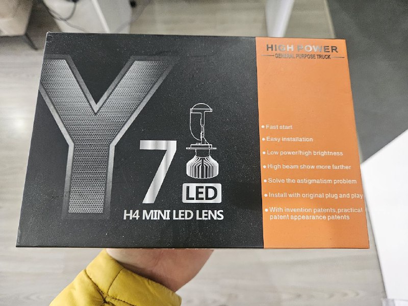 Лампы мини линзы Mini lens Bi led H4 120вт