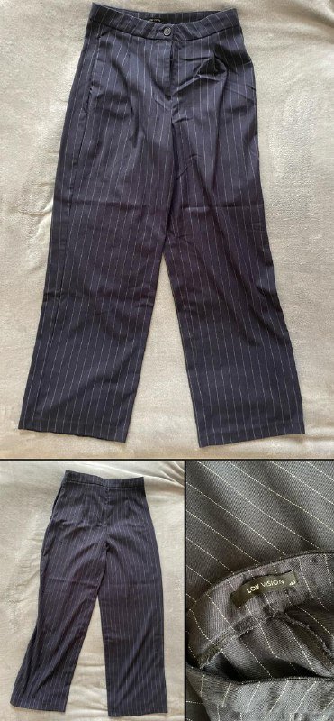 Кремовое платье, черное платье, куртка Bershka, синие брюки LC Waikiki 4