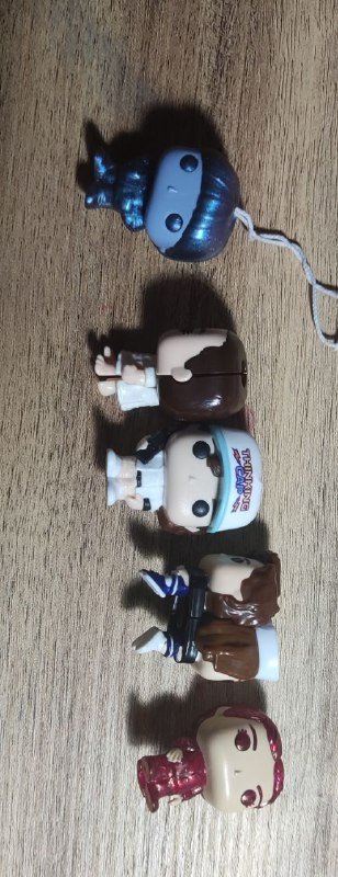 Фигурки ОСД красная Макс, Оди, Стив, Нэнси, Дастин, Уил