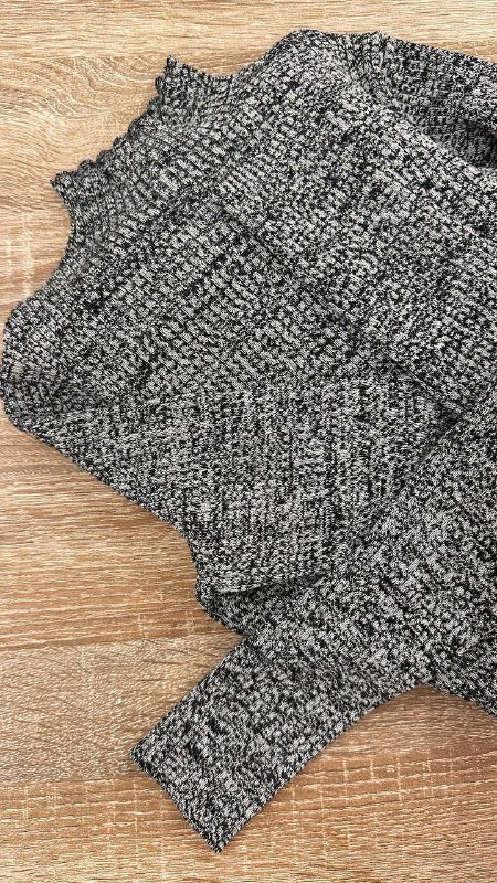 Платье H&M размер М темно-серый меланж 2