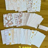 Блокнот, декоративные скотчи, стикеры, карандаш для глаз, сумочка 4