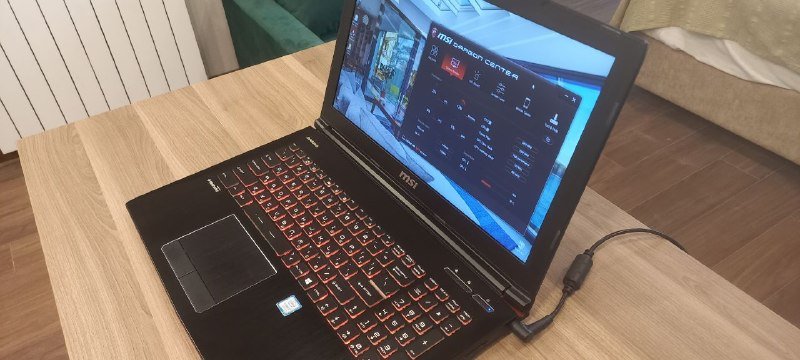 MSI Apache Pro ноутбук i7 32GB RAM GTX 1060 15.6" HDD+SSD