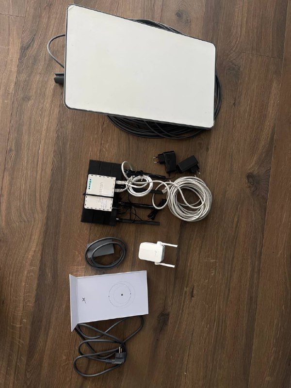 Комплект Starlink Gen2 с Wi-Fi оборудованием TP-Link, MikroTik