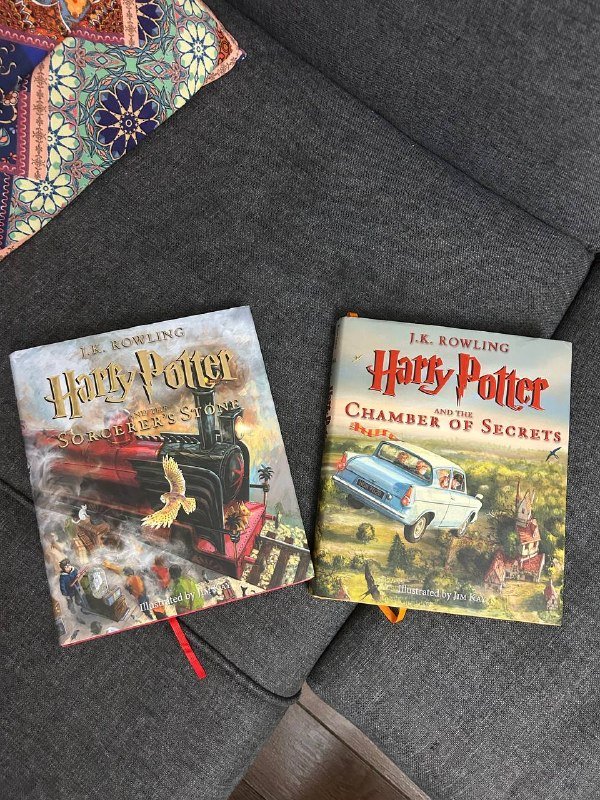 Подарочное издание Гарри Поттер 1 и 2 том