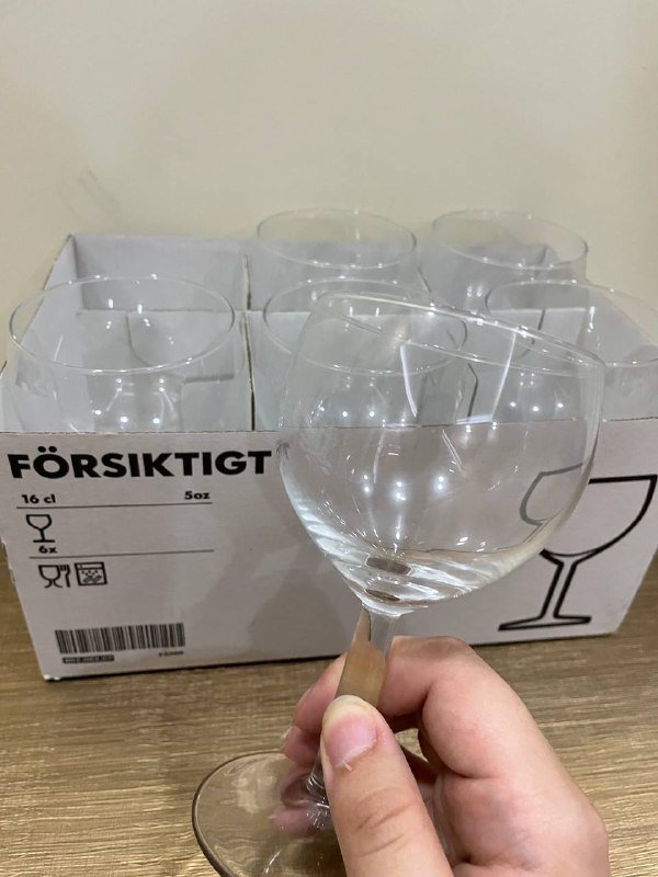 Бокалы IKEA 6 шт 2