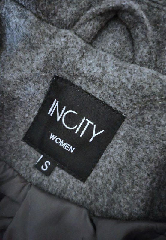 Пальто-пиджак женский серый S 4