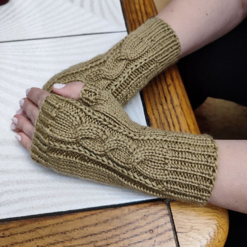 Митенки ручной работы 2