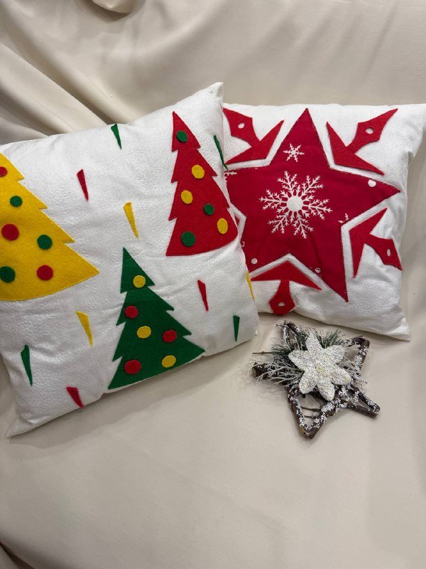 Новогодние подушки 2