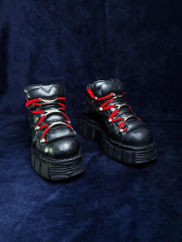 Archive New Rock Metallic Platform Boots 6