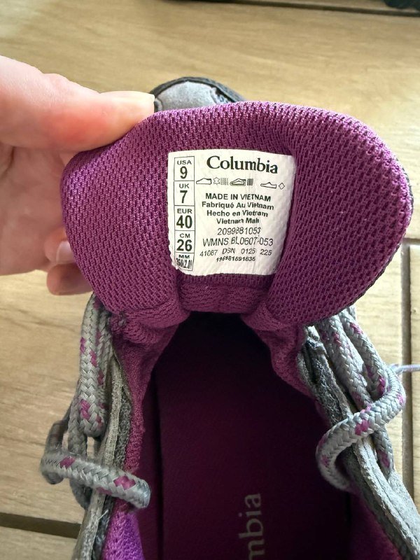 Женские полуботинки Columbia, размер 40 3