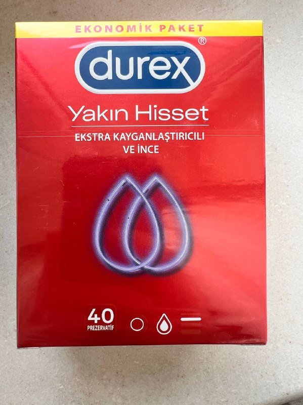 Durex condom box 40 pcs