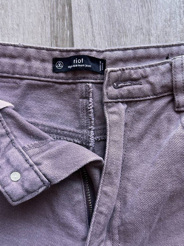 Джинсы DeFacto с высокой талией, широкие 4