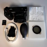 Sony ZV-E10 II, объектив 16-50mm, ND-фильтр, карта памяти 4