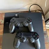 PS4, 2 геймпада, игры 1