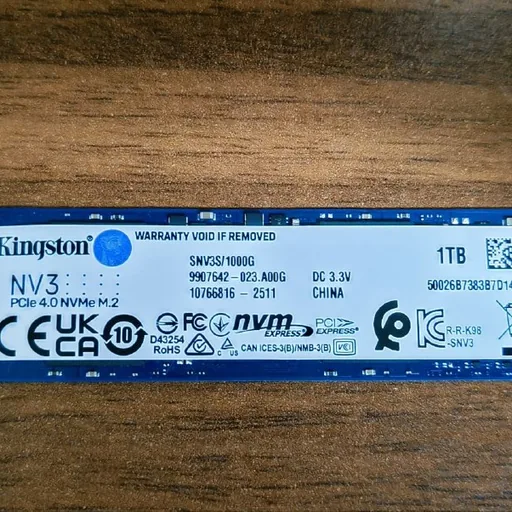Kingston NV3 1TB NVMe M.2 SSD