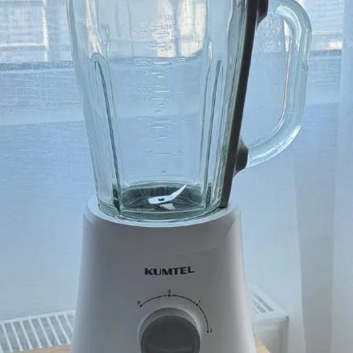 KUMTEL blender with glass bowl