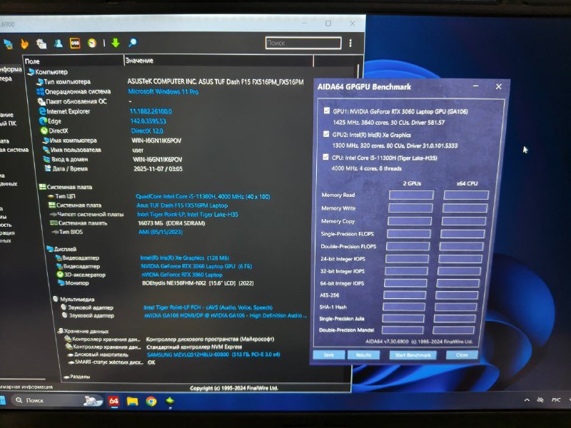 Ноутбук Asus TUF Dash F15 FX516PM 6