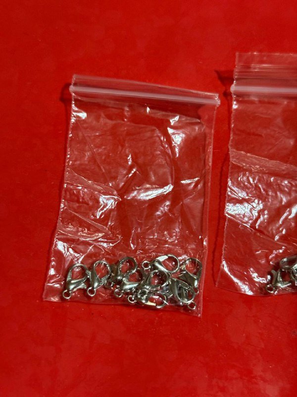 Карабины бижутерия 10 шт упаковка