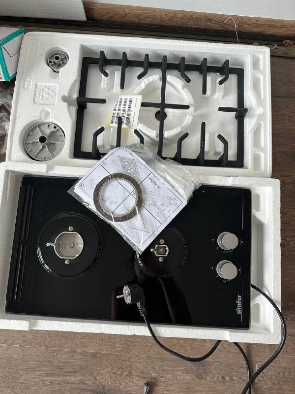 Новая газовая варочная поверхность