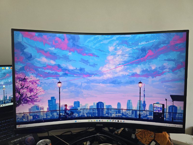 Игровой монитор Samsung LS32CG550EIXCI 32" 2K 144 Гц 1 мс изогнутый
