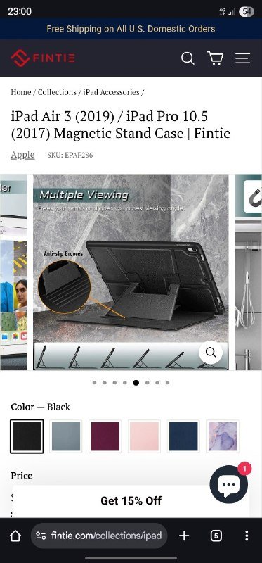 Чехол для iPad Air 3 / iPad Pro 10.5 by Fintie 4