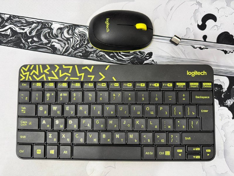 Беспроводная клавиатура и мышь