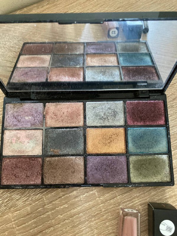 Тени NYX Metallic Edition коричневый тинт блеск помады подводка 2