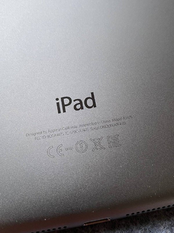 Apple iPad Air (A1475, wi-fi + симка) с трещиной на стекле 5