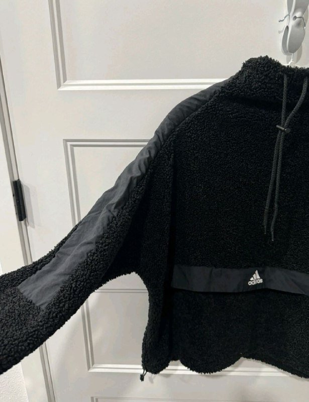 Флисовая женская толстовка Adidas размер XS 3