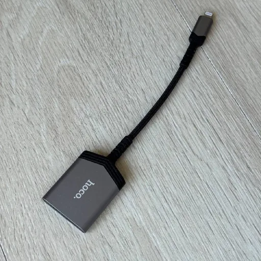 Переходник Hoco lightning SD micro SD