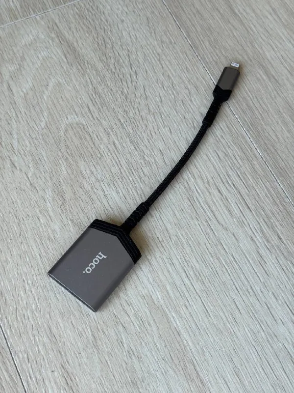Переходник Hoco lightning SD micro SD 1