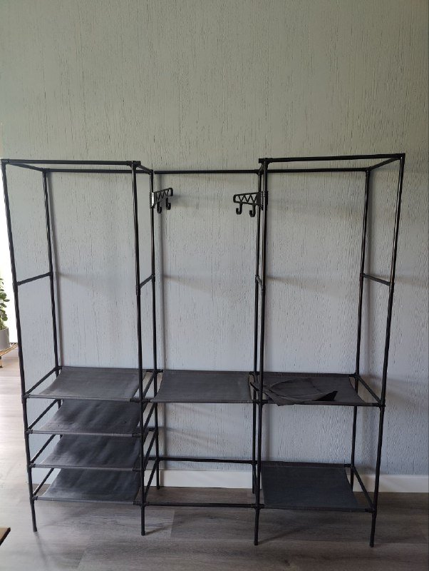 Вешалка напольная для одежды и обуви