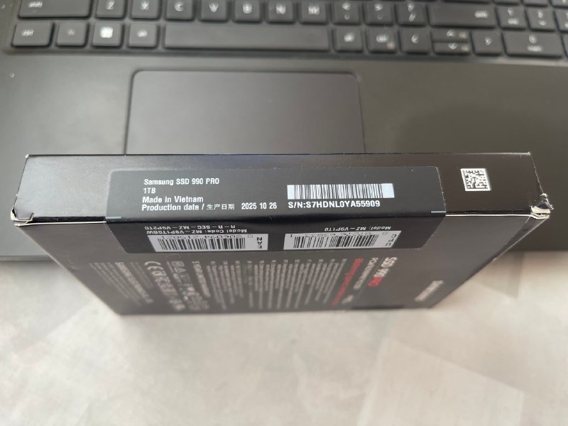 Samsung 990 PRO 1TB SSD, Kingston Fury Beast DDR4 32GB RAM 3