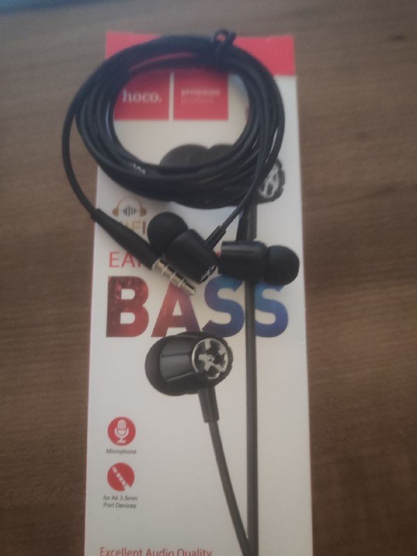 Наушники hoco с микрофоном под разъем Джек 3.5mm