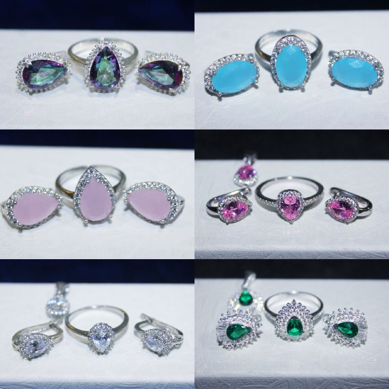 Серебряные украшения 925 пробы, эмаль на серебре 9