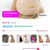 Кофточки для собачки 5