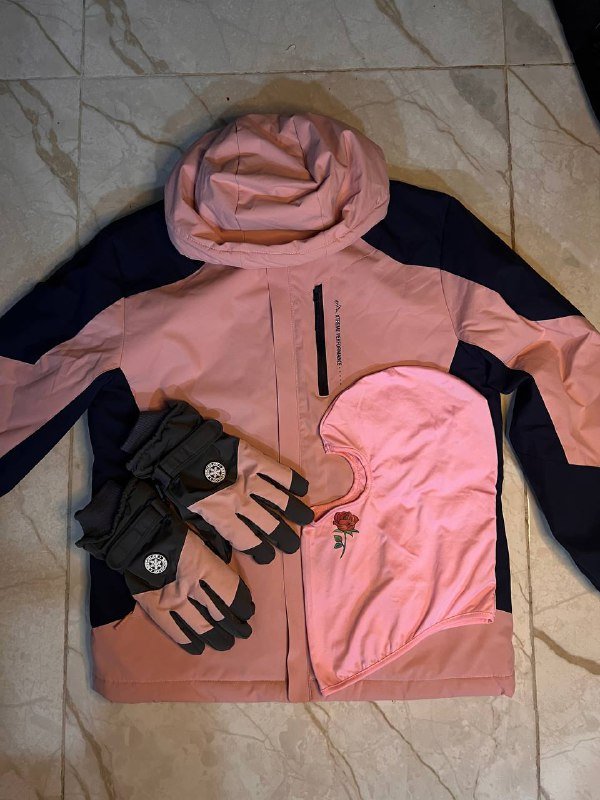 Куртка, перчатки, балаклава, трекинговые штаны Columbia