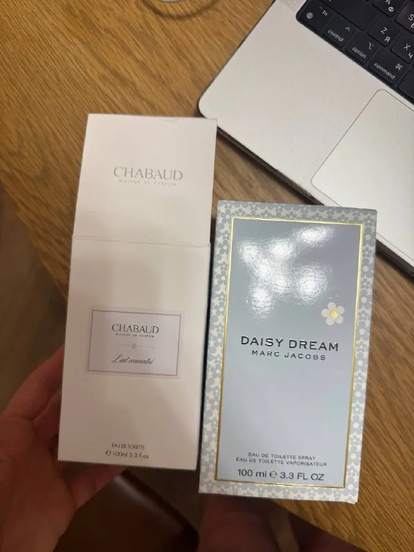 Chabaud Lait Concentré, Marc Jacobs Daisy Dream 1