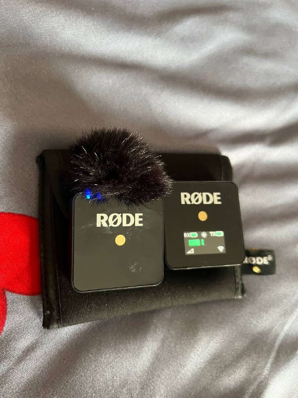 Микрофон RODE для стриминга с переходниками 4