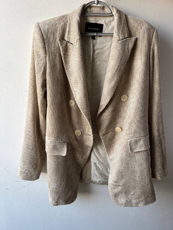 Вельветовый жакет Massimo Dutti размер 36