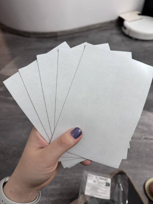 Магнитные листы на клеевой основе набор из 5 штук 2