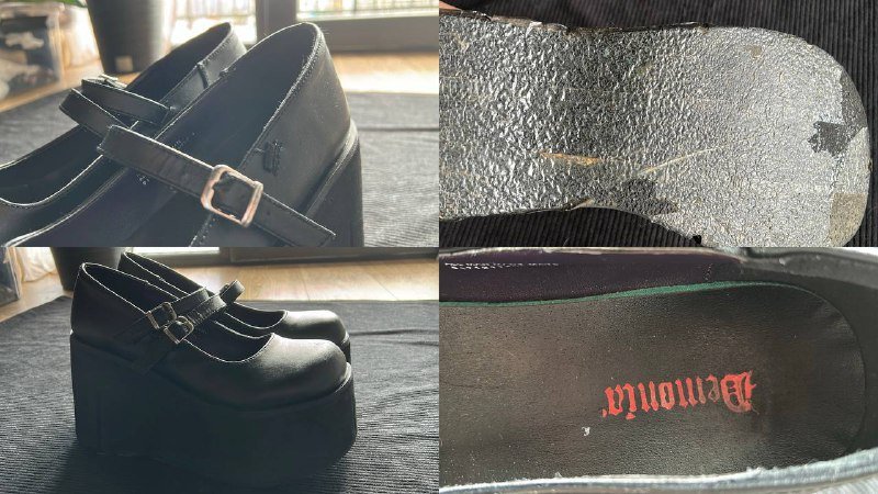 Туфли на платформе Demonia размер 41 2