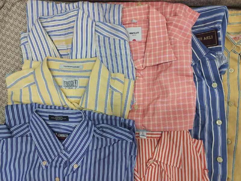 Мужские рубашки разных размеров 2