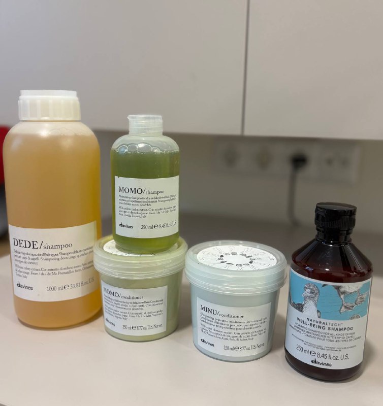 Уходы для волос Davines и Keune
