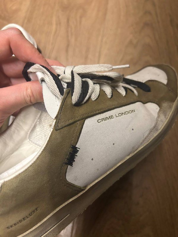 Кеды Crime London мужские, натуральная кожа, 2 пары, размер 43 3