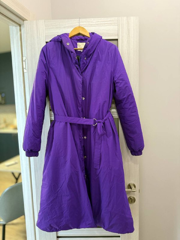 Куртка MaxMara, Куртка Colin's, Плащ-пальто, Пальто, Кофта-пальто, Мужской халат, Фиолетовый плащ 7